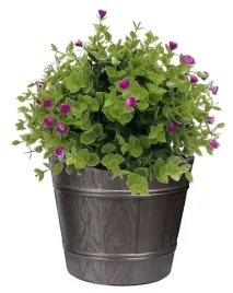 doniczka-okragla-drewnopodobna-19-cm-grafitowa
