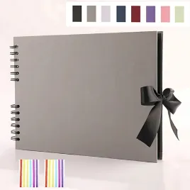 album-fotograficzny-scrapbooking-diy-40-stron-a5-szary