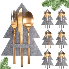 kieszonki-na-sztucce-etui-swiateczne-choinki-filc-szare-pokrowce-6-szt