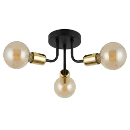 lampa-sufitowa-wiszaca-czarno-zlota-3xe27-60w