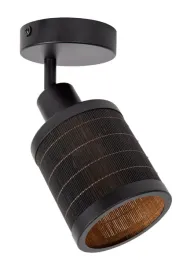 lampa-scienna-sufitowa-rattan-czarna-boho-reflektorek-regulowany-lucide