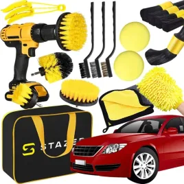 zestaw-detailingowy-do-czyszczenia-samochodu-szczotki-pady-organizer