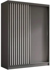 szafa-szara-przesuwna-dwudrzwiowa-garderoba-lamele-biale-160-cm-lamio