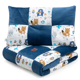 posciel-dla-dzieci-kolderka-100x140-z-plaska-poduszka-40x60-patchwork