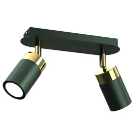 lampa-sufitowa-spot-joker-zielony-zloty-2xgu10-24cm-lampa-wiszaca-do-pokoju