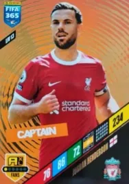 fifa-365-2024-karta-panini-fans-captain-jordan-henderson-liv-13-liverpool
