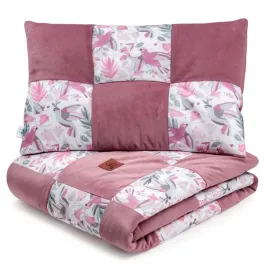 posciel-dla-dzieci-kolderka-100x140-z-plaska-poduszka-40x60-patchwork