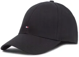 czapka-z-daszkiem-tommy-hilfiger-basic-czarna-bejsbolowka