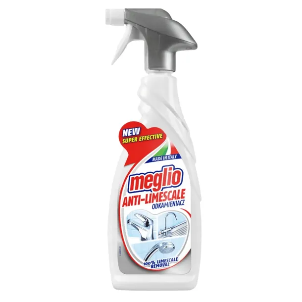 Meglio Anti-Limescale spray do kabin prysznicowych odkamieniacz 650ML