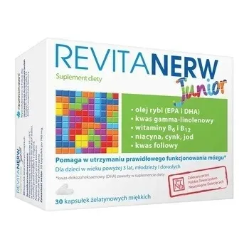Revitanerw Junior, 30 sztuk, kapsułki