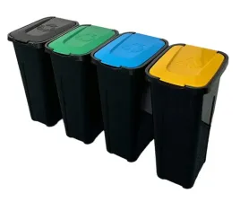 zestaw-koszy-do-segregacji-smieci-sortix-mini-4x30l-waski-z-czarnym