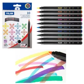 flamastry-pedzelkowe-brush-10-kolorow-milan