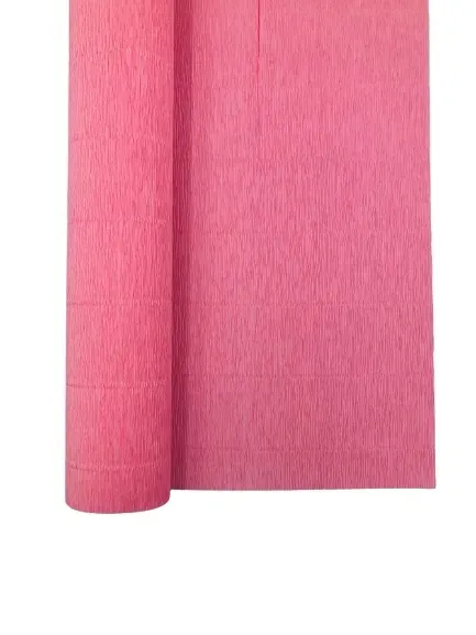 Krepina krepa włoska 180 g bibuła marszczona nr. 549 pink różowy