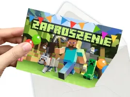zaproszenie-minecraft-na-urodziny-dziecka-koperta-gratis