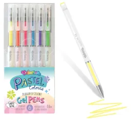 colorino-dlugopisy-zelowe-pastelowe-6-sztuk-08mm