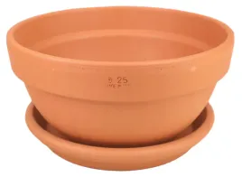 misa-donica-25cm-wloska-ceramika-terakota-klasyczny-prosty-wzor-d25-italy