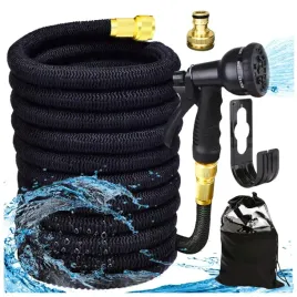 waz-ogrodowy-30m-z-pistoletem-zraszajacy-rozciagliwy-zlaczki-uchwyt-moc