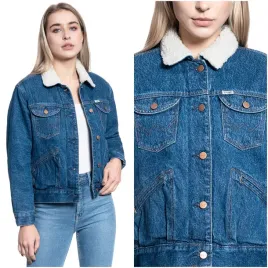 Zdjęcie produktu Damska kurtka jeansowa Wrangler SHERPA S