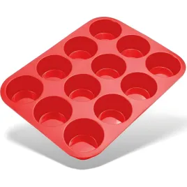 forma-silikonowa-na-12-muffinow-babeczek-nieprzywierajaca-czerwona