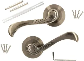komplet-klamka-do-drzwi-drzwiowa-bezpieczna-patyna-szyld-okragly-110mm