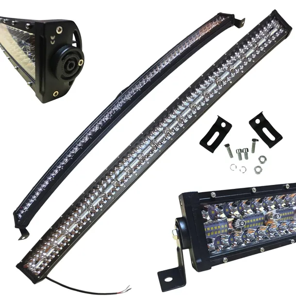 LAMPA ROBOCZA DALEKOSIĘŻNA 105 CM ŁUK 12V 24V BELKA LED CREE OFF ROAD 1000W