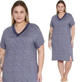 koszula-nocna-plus-size-z-wiskozy-krotki-rekaw-morella-premium