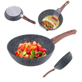 patelnia-granitowa-wok-gleboka-nieprzywierajaca-indukcja-gaz-kamille-28-cm