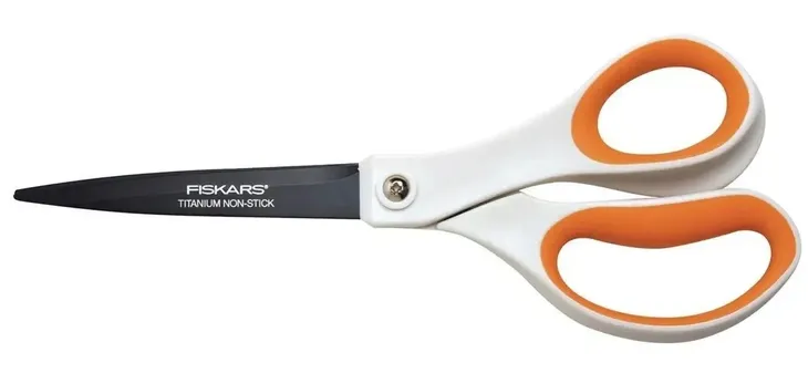 NOŻYCZKI FISKARS TITANIUM UNIWERSALNE 21cm 1004721 ergonomiczne