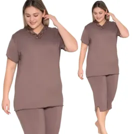 pizama-damska-morella-plus-size-spodnie-3-4-z-wiskozy-produkt-premium