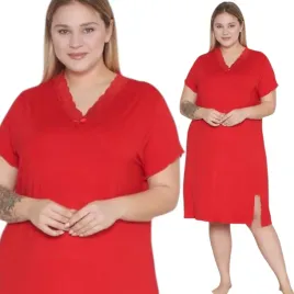 koszula-nocna-plus-size-morella-premium-na-krotki-rekaw