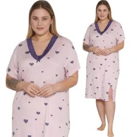 koszula-nocna-plus-size-morella-premium-na-krotki-rekaw