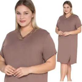 koszula-nocna-plus-size-morella-premium-na-krotki-rekaw
