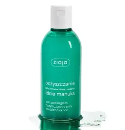 ziaja-liscie-manuka-zel-z-peelingiem-oczyszczajacy-pory-na-dzien-na-noc