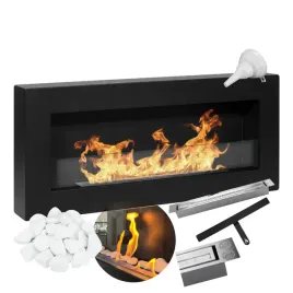 biokominek-box-tuv-90x40-czarny-mat-z-szyba-bio-kominek