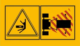 naklejka-ostrzegawcza-uwaga-zachodzi-podczas-skretu-zachowaj-odleglosc