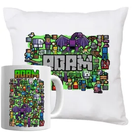 zestaw-kubek-i-poduszka-minecraft-z-imieniem-prezent-dla-gracza-minecraft