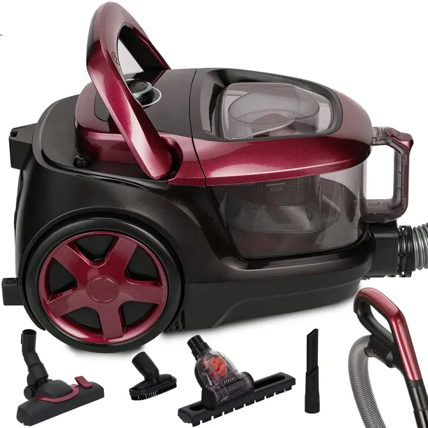 ODKURZACZ BEZWORKOWY MPM MOD-61 CYKLONOWY MOCNY 850W HEPA13 TURBO SZCZOTKA