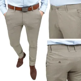 spodnie-eleganckie-meskie-bezowe-gladkie-37