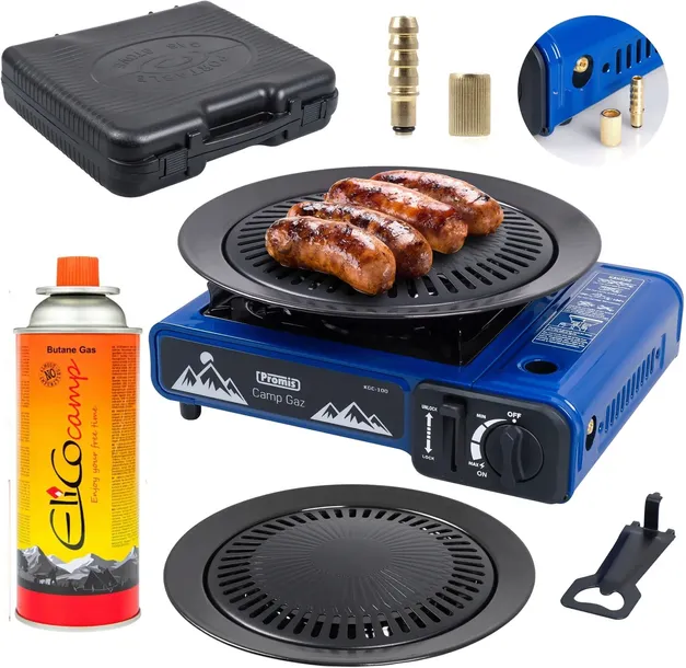 KUCHENKA GAZOWA TURYSTYCZNA CAMPGAZ na kartusze Zestaw KARTUSZ + GRILL