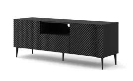 szafka-rtv-ravenna-c-150-cm-2d1s-czarny-polysk-na-szpilce