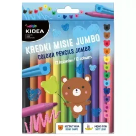 kredki-olowkowe-jumbo-w-ksztalcie-glowy-misia-12-intensywnych-kolorow-kidea