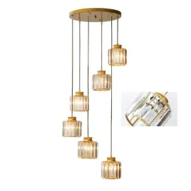 lampa-wiszaca-antresola-zlota-200cm-dluga-6-kloszy