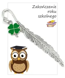 zakladka-do-ksiazki-prezent-dla-ucznia-zakonczenie-roku-szkolnego-koniczyna