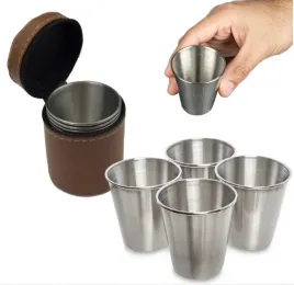 kieliszki-turystyczne-metalowe-stalowe-4-szt-70ml-etui-zestaw
