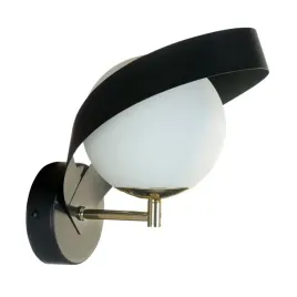 lampa-scienna-czarna-zlota-szklana-biala-kula-nowoczesna-ozdobna-zuma-line