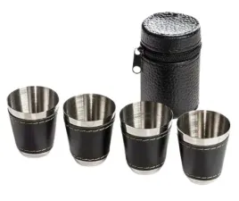 4-kieliszki-turystyczne-do-wodki-stalowe-metalowe-etui-na-narty-wyjazd