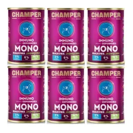 mokra-karma-dla-psa-champer-immuno-monobialkowa-jagniecina-6x400g