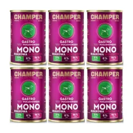 mokra-karma-dla-psa-champer-gastro-monobialkowa-wolowina-6x400g