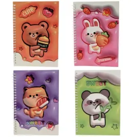 zeszyt-dla-dzieci-a5-pamietnik-notes-dzieciecy-rozne-wzory-zestaw-4szt