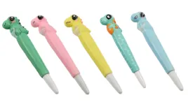 piankowy-cienkopis-squishy-antystresowy-dinozaur-gniotek-zestaw-5szt